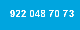 922 048 70 73 922 048 70 73